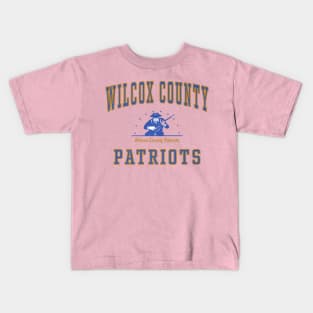 Wilcox County High School Patriots C1 Kids T-Shirt